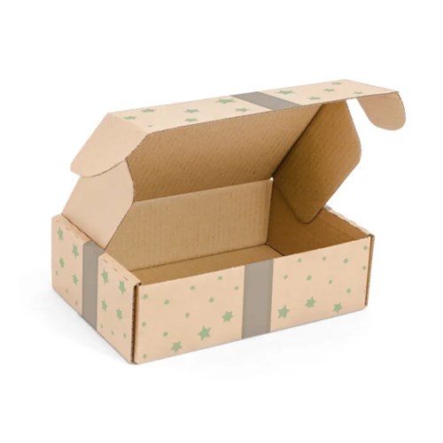 Karton Wykrojnikowy 243x170x75mm Urodziny Zielony