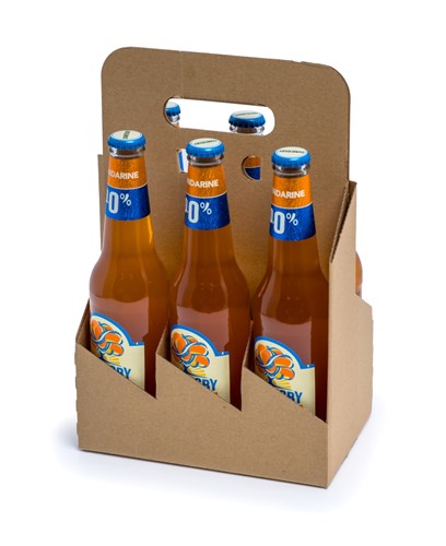 Karton na 6 piw skrzynka 140x210x310mm pudełko