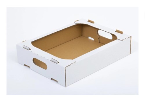 Pakiet - Karton Wyk. 400x300x85mm Biały - 10 szt