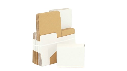 Pakiet - Karton wykr. 135x105x65mm  Biały - 100szt