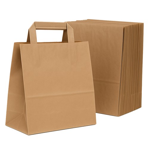 Pakiet Torba 220x110x280 / Brązowa GŁADKA 10szt
