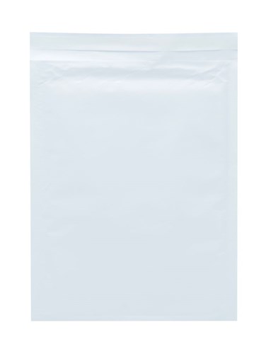 Śnieżno-biała, koperta pęcherzykowa/bąbelkowe/powietrzna z paskiem samoklejącym 