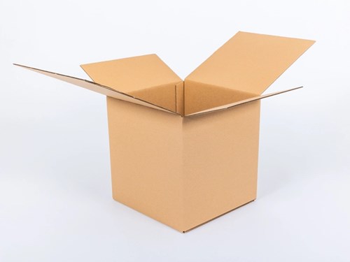 Karton klapowy 353x342x370 mm – transportowy karton na 9 butelek