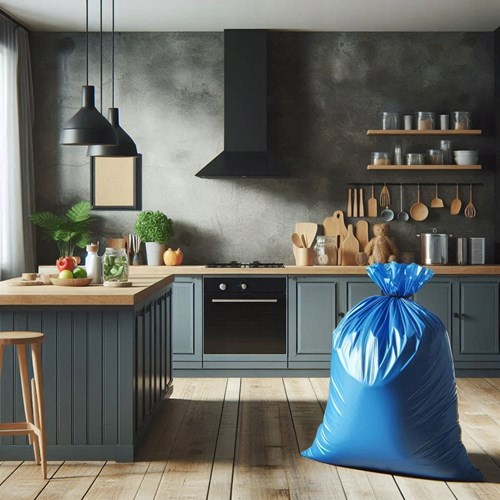 Paclan Expert – worki na śmieci zawiązywane 60L, 100 sztuk