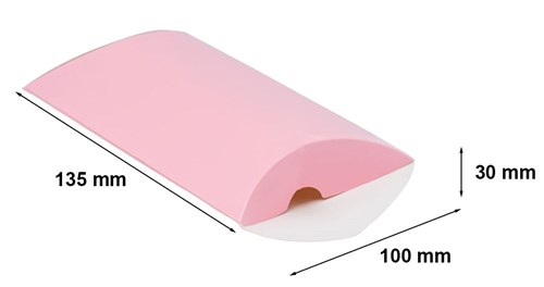 laminowane pudełko poduszka 