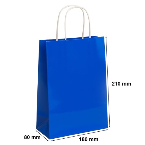 Torby Lakierowane Niebieskie