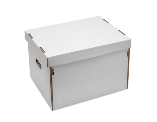 Pakiet Karton Wykrojnikowy 416x337x294mm Biały archiw 10 szt