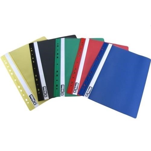 Skoroszyt wpinany A4 PP 10szt. Granatowy