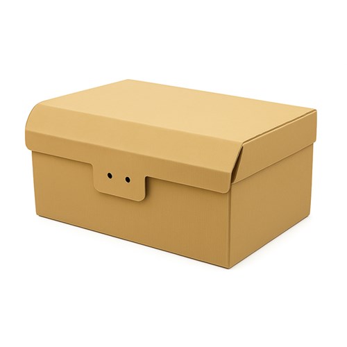Eko Karton Karbowany z Pokrywką – Kufer na Prezent 320x200x100 mm