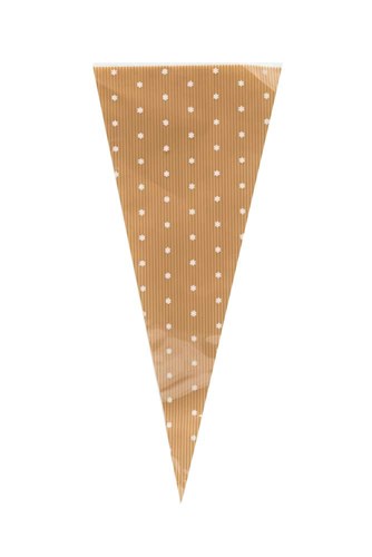 Rożek Celofanowy Szpic Eko+Gips 15x35cm