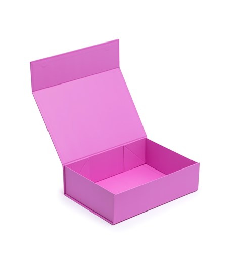 Pudełko Magnetyczne 350x250x100mm różowe ciemne na prezent