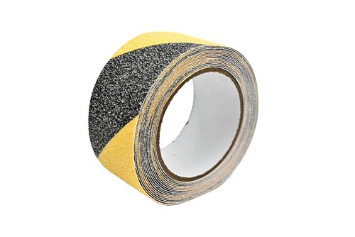 Taśma Antypoślizgowa 50mm/5m Żółto-Czarna