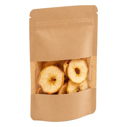 Doypack LIGHT KRAFT 500ml Małe Okno - 25 szt.