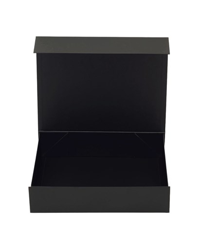 Pudełko magnetyczne 430x330x100mm Czarne prezentowe ozdobne A3