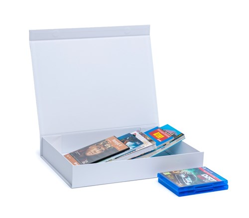 Pudełko Magnetyczne Białe 440x320x70mmzew A3 Karton Premium Prezentowy