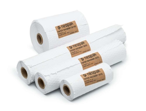 Papier nacinany kraft biały 20cm/25m