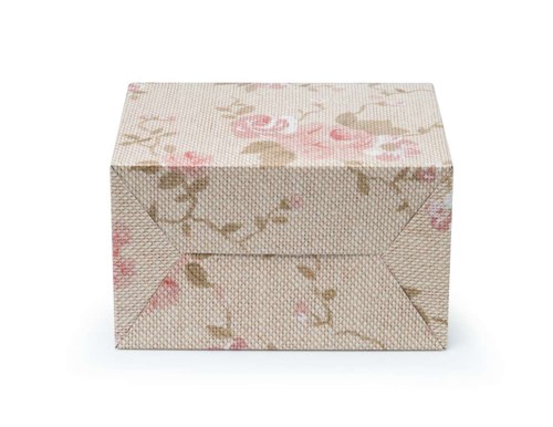 Pudełko z uchwytem F217 300x180x220 ozdobne kwiaty