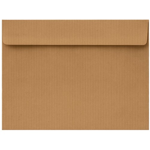 Koperty C5 HK/  Kraft Prążek Ribbed / 120g a50