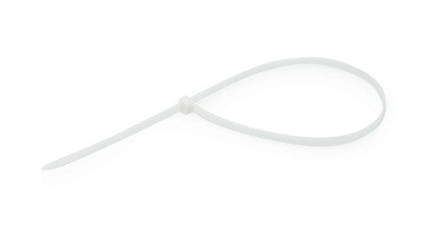 białe samozaciskowe opaski