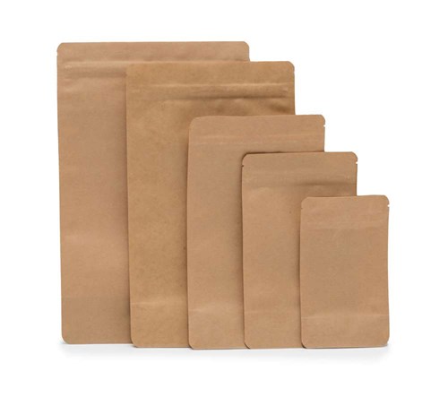 Doypack LIGHT KRAFT 500ml 130x225x70 - 25 szt.