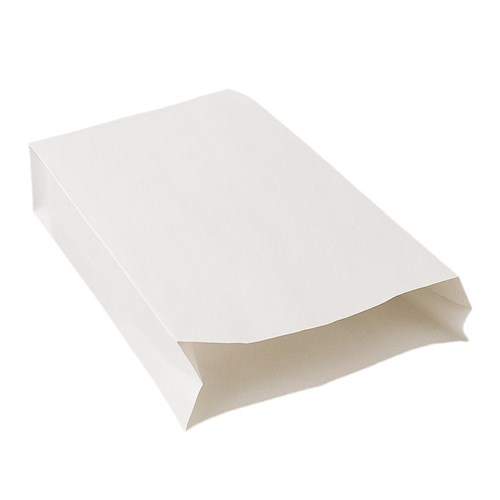 Torba papierowa FAŁDOWA 120x210 / BIAŁA 1000szt