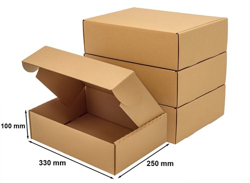 Pakiet - Karton wykr. 330x250x100mm - 10 szt