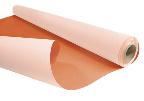 Papier KRAFT DUO PASTEL Różowo-Pomarańczowy 50cm/10m 60 gsm