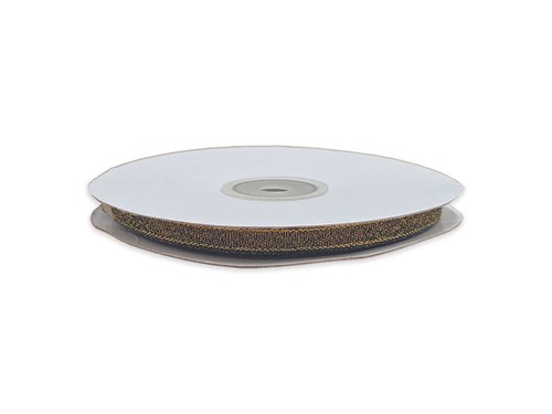 Wstążka brokatowa 6mm 32m WB7004 złota ciemna