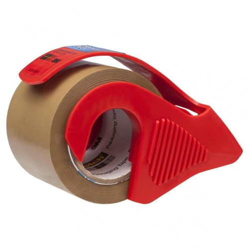 Dyspenser mini do taśmy czerwony SCOTCH z taśmą