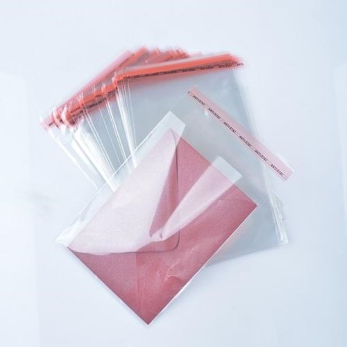 Woreczki foliowe z taśmą  350 x 450 mm