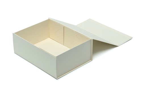 Pudełko magnetyczne Kość Słoniowa 350x250x100mm Karton Prezentowy