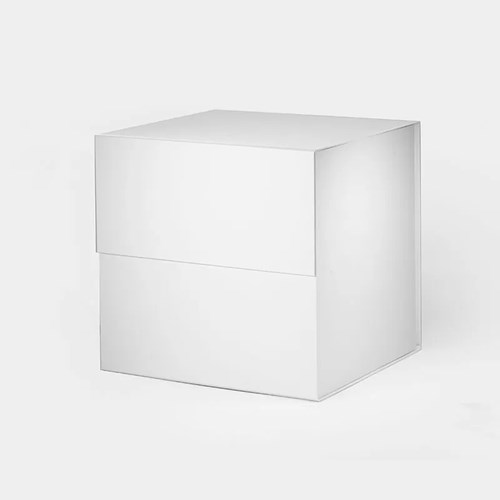 Białe pudełko magnetyczne 330×330×330 mm