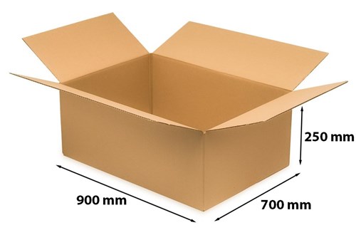 Karton klapowy 900x700x250mm C500 10 szt