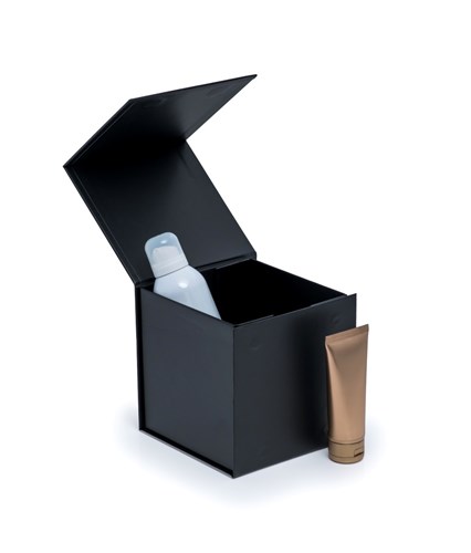 Pudełko magnetyczne 150x150x150mm Czarne Ozdobne Pudełko Prezentowe