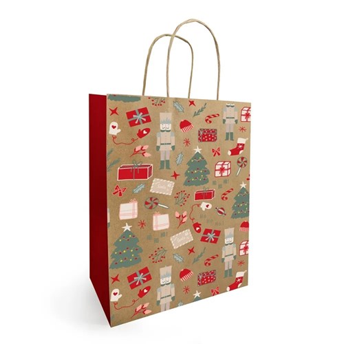 Torba papierowa 180x80x220mm NOELLA NATURAL