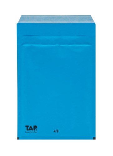 Niebieskie koperty bąbelkowe