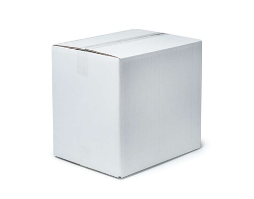 Karton klapowy 380x280x350 mm pięciowarstwowy BC850 Biały