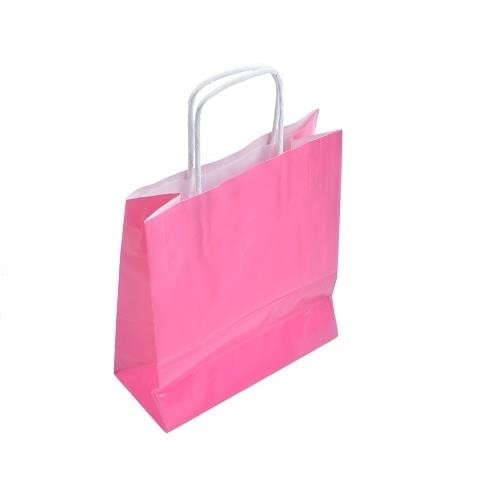 Torby Lakierowane Różowe