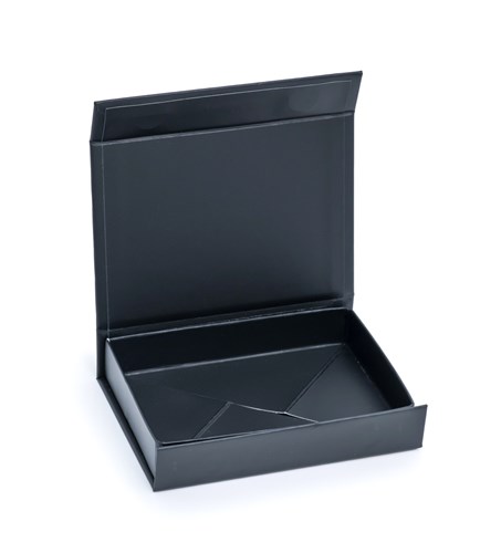Pudełko Magnetyczne Czarne 120x90x25mm(zew) Pudełko Ozdobne Prezentowe