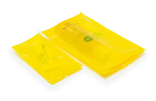 Woreczki strunowe 120x180mm 50um 50szt. ŻÓŁTE