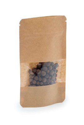 Doypack LIGHT KRAFT 750ml Małe Okno - 25 szt.