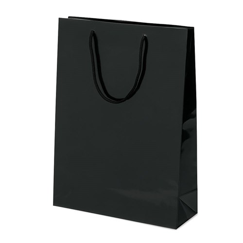 Czarna torba upominkowa Prestige