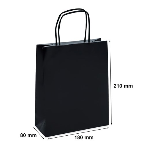 Torba Lakierowana Czarna