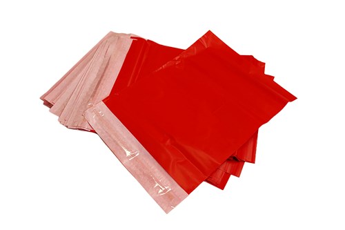 Foliopaki kurierskie Koperty Foliowe 260x350mm B4 50 szt Czerwone
