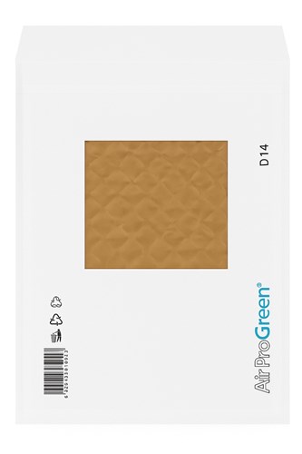 Koperta Bezpieczna Papierowa Bąbelkowa Airpro Green D14 / 1szt. EKO