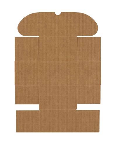 Pudełko karbowane 150x100x100mm F471