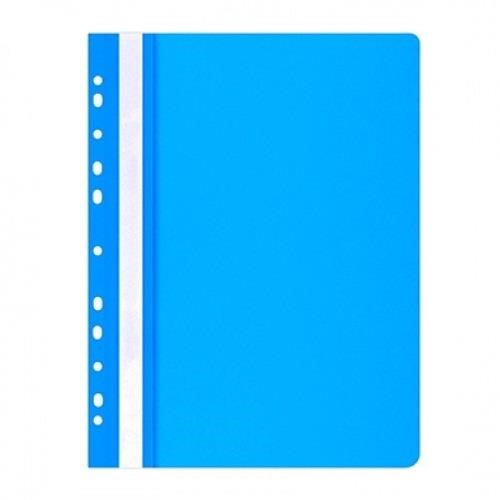 Skoroszyt wpinany A4 PP 25szt. Niebieski