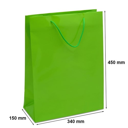 Torby Papierowe Jasnozielone