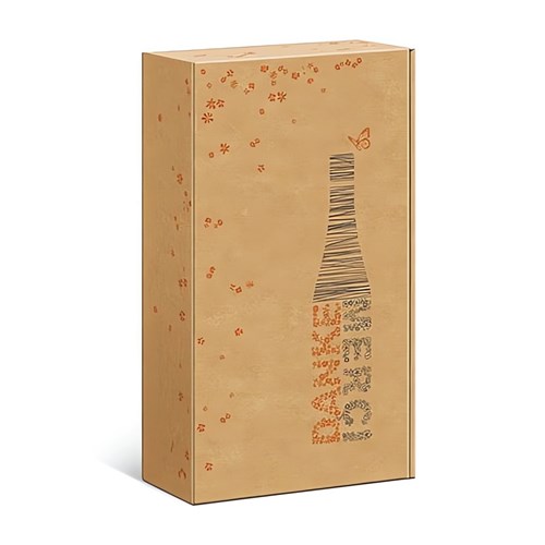 Karton prezentowy ozdobny 360x196x93mm Danke/Merci