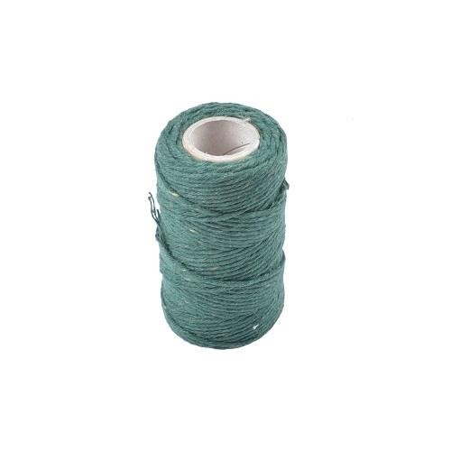 Zielony, bawełniany sznurek